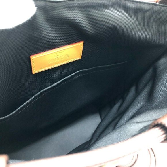 Authentic LOUIS VUITTON M45968 Monogram Randonnee Messenger stripe NIGO Shoulder - Picture 8 of 15